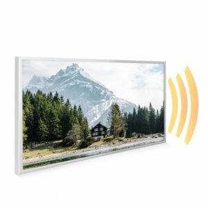 595×995 Swiss Chalet Picture NXT Gen Infrared Heating Panel 580W – Electric Wall Panel Heater