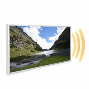 595×995 Welsh Valley Picture NXT Gen Infrared Heating Panel 580W – Electric Wall Panel Heater