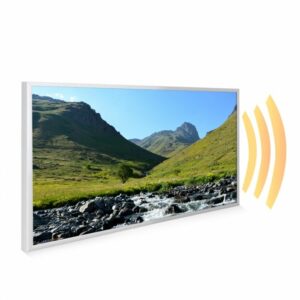 595×995 Glacial Brook Picture NXT Gen Infrared Heating Panel 580W – Electric Wall Panel Heater