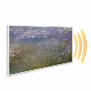 595×995 Water Lilies Image NXT Gen Infrared Heating Panel 580W – Electric Wall Panel Heater