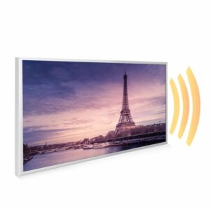 595×995 Paris Purple Picture NXT Gen Infrared Heating Panel 580W – Electric Wall Panel Heater