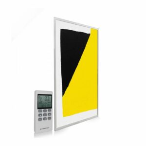 595×995 Abstract Block Paint Picture NXT Gen Infrared Heating Panel 580W – Electric Wall Panel Heater