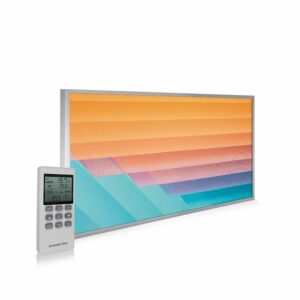 595×995 Abstract Lines Picture NXT Gen Infrared Heating Panel 580W – Electric Wall Panel Heater