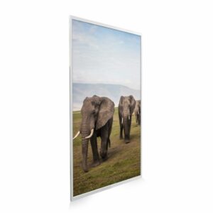 595×995 Elephants Crossing Image NXT Gen Infrared Heating Panel 580W – Electric Wall Panel Heater