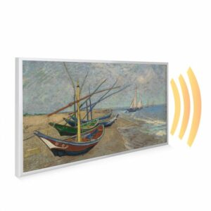 595×995 Fishing Boats on the Beach at Saintes Maries Picture NXT Gen Infrared Heating Panel 580W – Electric Wall Panel Heater