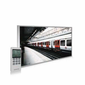 595×995 London Underground Picture NXT Gen Infrared Heating Panel 580W – Electric Wall Panel Heater