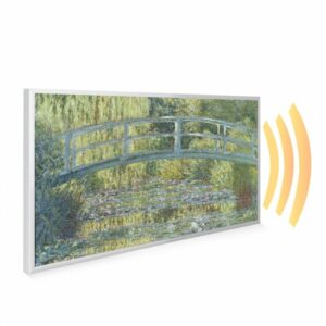 595×995 The Pond With Water Lilies Picture NXT Gen Infrared Heating Panel 580W – Electric Wall Panel Heater