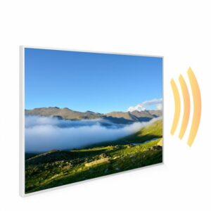 995×1195 Rolling Cloud Picture NXT Gen Infrared Heating Panel 1200W – Electric Wall Panel Heater