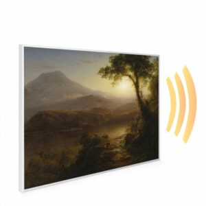 995×1195 Tropical Scenery Image NXT Gen Infrared Heating Panel 1200W – Electric Wall Panel Heater