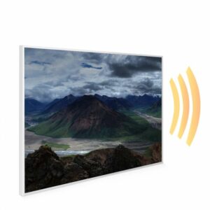 995×1195 Mountain Landscape Picture NXT Gen Infrared Heating Panel 1200W – Electric Wall Panel Heater