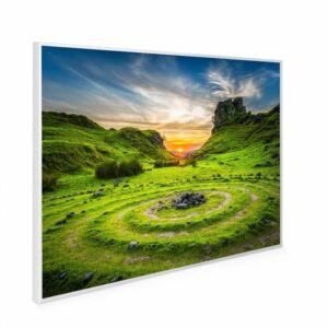 995×1195 Mysterious Cairn Image NXT Gen Infrared Heating Panel 1200W – Electric Wall Panel Heater