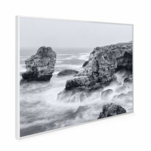 995×1195 Stormy Shore Picture NXT Gen Infrared Heating Panel 1200W – Electric Wall Panel Heater