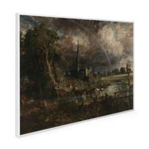 995×1195 Salisbury Cathedral From The Meadows Picture NXT Gen Infrared Heating Panel 1200W – Electric Wall Panel Heater