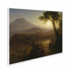 995×1195 Tropical Scenery Image NXT Gen Infrared Heating Panel 1200W – Electric Wall Panel Heater