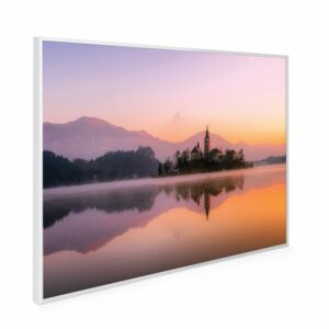 995×1195 Dreamy Lake Image NXT Gen Infrared Heating Panel 1200W – Electric Wall Panel Heater