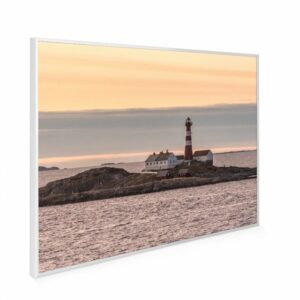 995×1195 Dusky Lighthouse Picture NXT Gen Infrared Heating Panel 1200W – Electric Wall Panel Heater