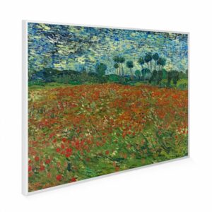 995×1195 Poppy Field Image NXT Gen Infrared Heating Panel 1200W – Electric Wall Panel Heater