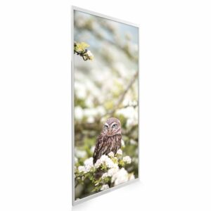 595×1195 Owl In The Spring Picture NXT Gen Infrared Heating Panel 700W – Electric Wall Panel Heater