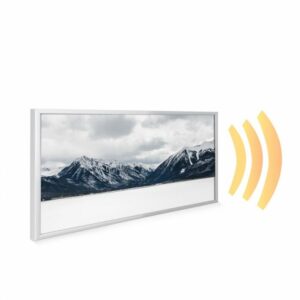 595×1195 Norwegian Fjord Image NXT Gen Infrared Heating Panel 700W – Electric Wall Panel Heater