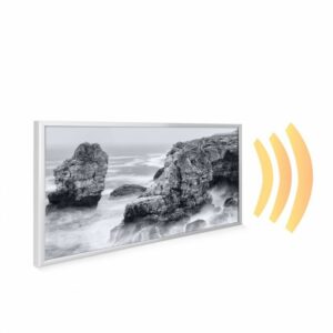 595×1195 Stormy Shore Picture NXT Gen Infrared Heating Panel 700W – Electric Wall Panel Heater