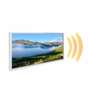 595×1195 Rolling Cloud Picture NXT Gen Infrared Heating Panel 700W – Electric Wall Panel Heater