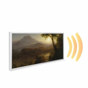 595×1195 Tropical Scenery Image NXT Gen Infrared Heating Panel 700W – Electric Wall Panel Heater