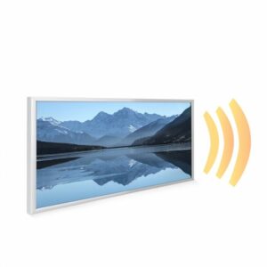 595×1195 Arctic Lake Picture NXT Gen Infrared Heating Panel 700W – Electric Wall Panel Heater