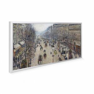 595×1195 Boulevard Montmartre Picture NXT Gen Infrared Heating Panel 700W – Electric Wall Panel Heater