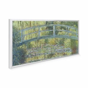 595×1195 The Pond With Water Lillies Image NXT Gen Infrared Heating Panel 700W – Electric Wall Panel Heater