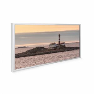 595×1195 Dusky Lighthouse Picture NXT Gen Infrared Heating Panel 700W – Electric Wall Panel Heater