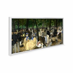 595×1195 La Musique au Tuileries Picture NXT Gen Infrared Heating Panel 700W – Electric Wall Panel Heater