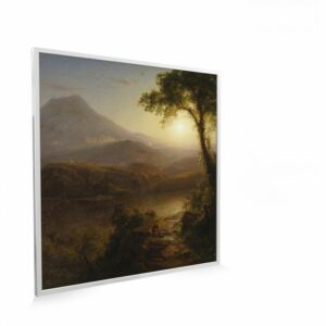 595×595 Tropical Scenery Picture NXT Gen Infrared Heating Panel 350W – Electric Wall Panel Heater