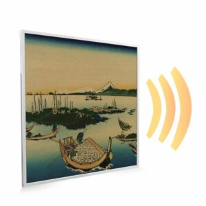 595×595 Tsukada Island In The Musashi Province Picture NXT Gen Infrared Heating Panel 350W – Electric Wall Panel Heater