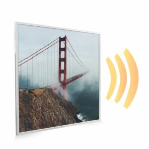 595×595 San Fran Image NXT Gen Infrared Heating Panel 350W – Electric Wall Panel Heater