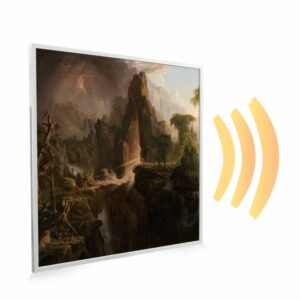 595×595 Expulsion from the Garden of Eden Image NXT Gen Infrared Heating Panel 350W – Electric Wall Panel Heater