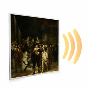 595×595 The Night Watch Picture NXT Gen Infrared Heating Panel 350W – Electric Wall Panel Heater