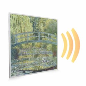 595×595 The Pond With Water Lillies Image NXT Gen Infrared Heating Panel 350W – Electric Wall Panel Heater