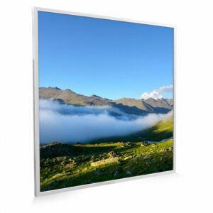 595×595 Rolling Cloud Picture NXT Gen Infrared Heating Panel 350W – Electric Wall Panel Heater