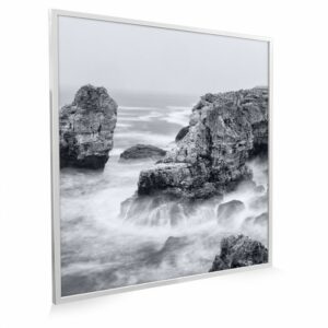 595×595 Stormy Shore Picture NXT Gen Infrared Heating Panel 350W – Electric Wall Panel Heater