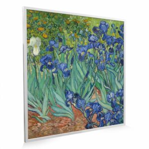 595×595 Irises Picture NXT Gen Infrared Heating Panel 350W – Electric Wall Panel Heater