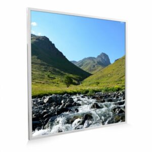 595×595 Glacial Brook Image NXT Gen Infrared Heating Panel 350W – Electric Wall Panel Heater