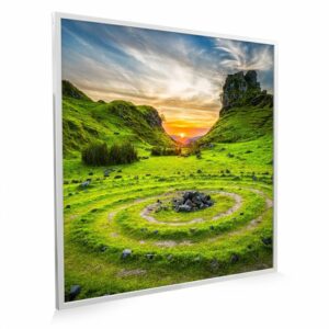 595×595 Mysterious Cairn Image NXT Gen Infrared Heating Panel 350W – Electric Wall Panel Heater