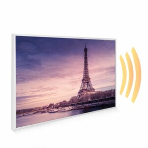 795×1195 Paris Purple Picture NXT Gen Infrared Heating Panel 900W – Electric Wall Panel Heater