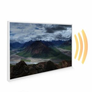 795×1195 Mountain Landscape Image NXT Gen Infrared Heating Panel 900W – Electric Wall Panel Heater