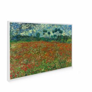 795×1195 Poppy Field Picture NXT Gen Infrared Heating Panel 900W – Electric Wall Panel Heater