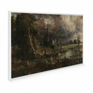 795×1195 Salisbury Cathedral From The Meadows Image NXT Gen Infrared Heating Panel 900W – Electric Wall Panel Heater