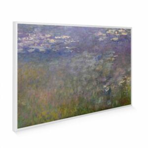 795×1195 Water Lilies Image NXT Gen Infrared Heating Panel 900W – Electric Wall Panel Heater