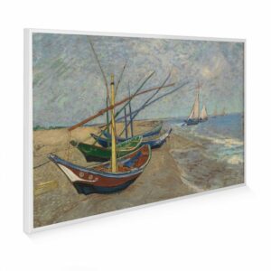 795×1195 Fishing Boats on the Beach at Saintes Maries Picture NXT Gen Infrared Heating Panel 900W – Electric Wall Panel Heater