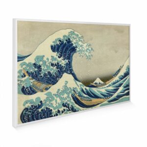 795×1195 Great Wave Off Kaganawa Image NXT Gen Infrared Heating Panel 900W – Electric Wall Panel Heater