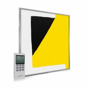 995×1195 Abstract Block Paint Picture NXT Gen Infrared Heating Panel 1200W – Electric Wall Panel Heater